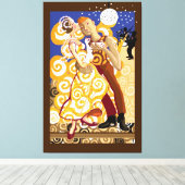 社交ダンス キャンバスプリント (インサイチュ (ウッドフロア))