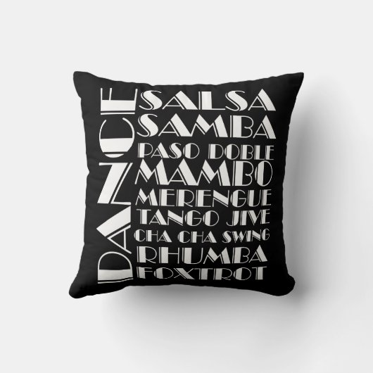 社交ダンス クッション (裏面)