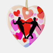 社交ダンス セラミックオーナメント (右)