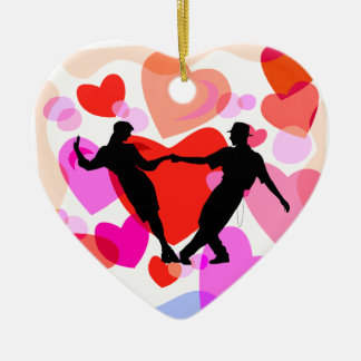 社交ダンス セラミックオーナメント