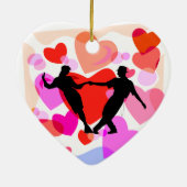 社交ダンス セラミックオーナメント (裏面)