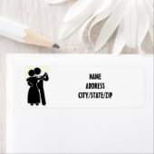 「社交ダンス・ダンサー」住所 シール (インサイチュ)