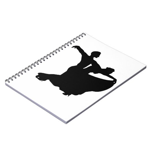 社交ダンス ノートブック (左側)