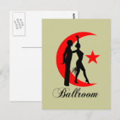 社交ダンス ポストカード (正面/裏面)