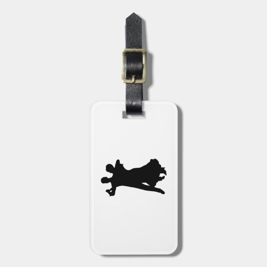 社交ダンス ラゲッジタグ (正面縦)