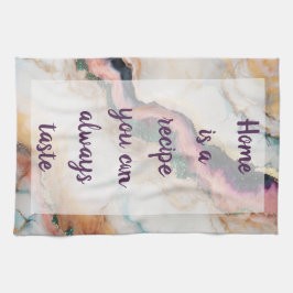 社交ダンス – 白 キッチンタオル