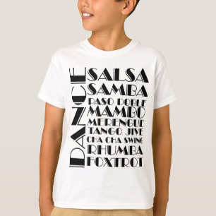社交ダンス Tシャツ