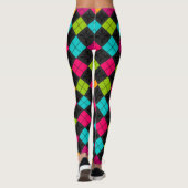 社交パタカラフルンアーガイル レギンス (裏面)