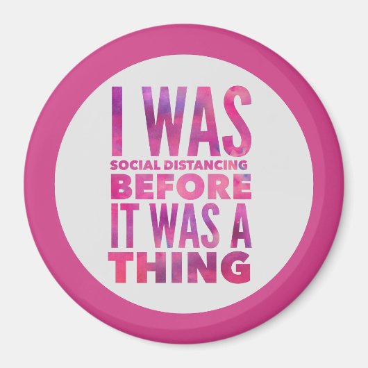 社交的なユーモアの磁石 マグネット (正面)