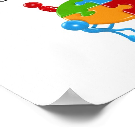 社交的な仕事 ポスター (角)