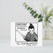 社交的になるな！ ポストカード (スタンド正面)