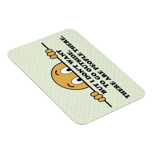 社会おもしろい不安コロナウイルス マグネット (右側)