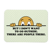 社会おもしろい不安コロナウイルス マグネット (横)