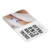 社会おもしろい流通の失敗モダンミニマル マグネット (右側)