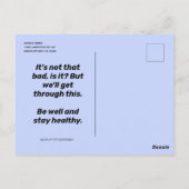 社会おもしろい配給ハウスキャット ポストカード (裏面)