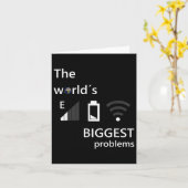 社会からの批判原子力環境保護政策 カード (黄色い花)