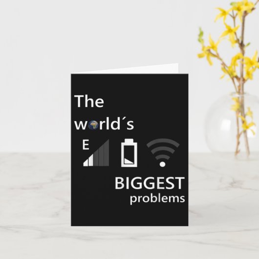 社会からの批判原子力環境保護政策 カード (黄色い花)