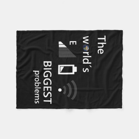 社会からの批判原子力環境保護政策 フリースブランケット (正面(横))