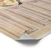 社会の四条件:労働 ポスター (角)