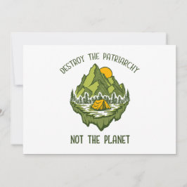 社会の父権を壊せ。地球を壊すな シーズンカード