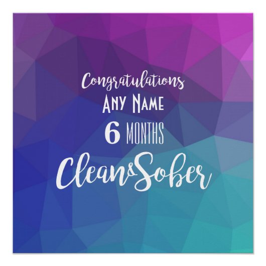 社会パーソナライズされた記念誕生日ポスター ポスター (正面)