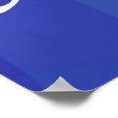 社会パーソナライズされた記念誕生日ポスター ポスター (角)