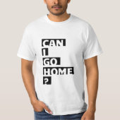 社会不安を受け入れにくいかわいい贈おもしろいり物 Tシャツ (正面)