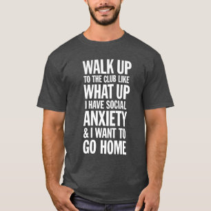 社会不安を抱える Tシャツ