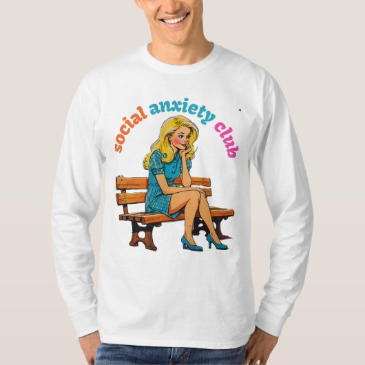 社会不安クラブ Tシャツ (正面)