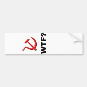 社会主義か。 WTFか。 バンパーステッカー