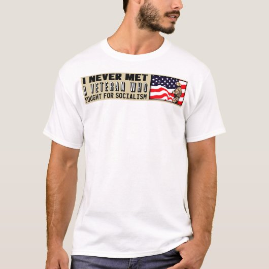 社会主義のための戦いか。 Tシャツ (正面)