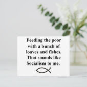 社会主義のパン ポストカード (スタンド正面)