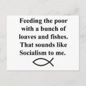 社会主義のパン ポストカード (正面)