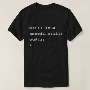 社会主義の最低 Tシャツ
