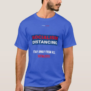 社会主義の距離感 Tシャツ