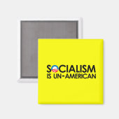 社会主義はアメリカ人ではない マグネット (正面/裏面)