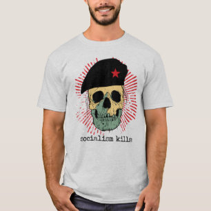 社会主義はカスタマイズワイシャツを-殺します Tシャツ