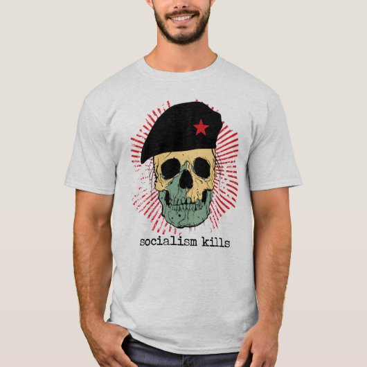 社会主義はカスタマイズワイシャツを-殺します Tシャツ (正面)