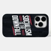 社会主義は滅亡であり、資本主義は権力である Case-Mate iPhoneケース (裏面 (横))