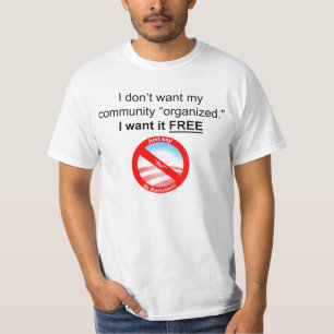 社会主義へのいいえ Tシャツ