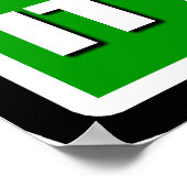 社会主義への抗議は人種差別ではない：愛国主義だ ポスター (角)