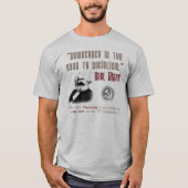 社会主義への道 Tシャツ (正面)