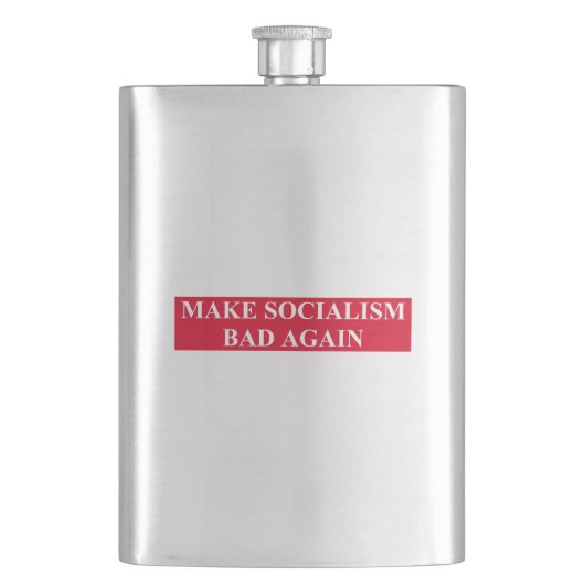 社会主義を再び悪くする フラスク (正面)