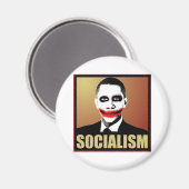 社会主義を否定する マグネット (正面/裏面)