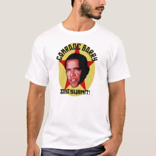社会主義バラック・オバマ僚友のTシャツ Tシャツ
