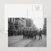 社会主義パレードNYC: 1908年 ポストカード (正面/裏面)