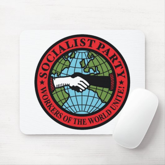 社会主義パーティーUSA マウスパッド (マウス)
