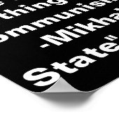 社会主義国…幕人引用文ポスター ポスター (角)