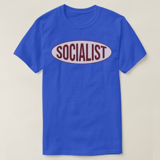 社会主義左派政治 Tシャツ (デザイン正面)