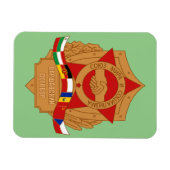 社会主義東ヨーロッパ、ソ連ワルシャワ協定 マグネット (横)